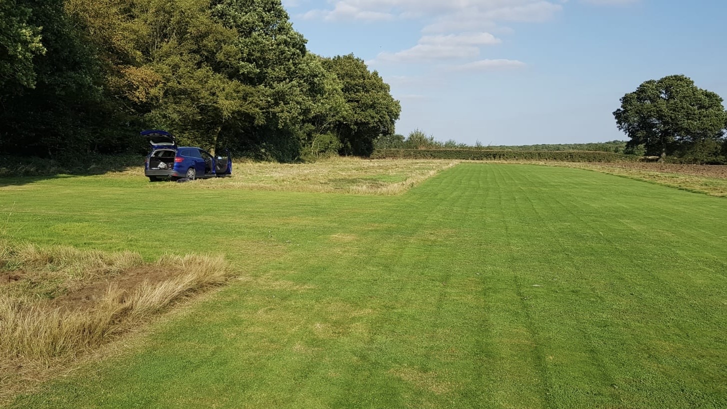 Field looking to the left